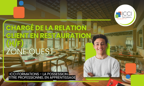 Chargé de relation client en restauration (H/F) - Zone Ouest 14 CRC en restauration Ouest