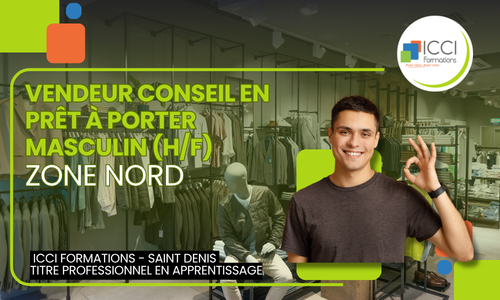 Vendeur en prêt à porter masculin (H/F) - Zone Nord 14 Vendeur en PAP Masculin Nord