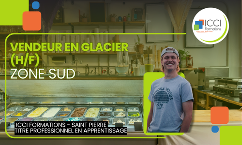 Vendeur en Glacier SUD