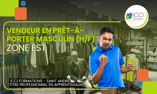 Vendeur en pret a porter masculin Est