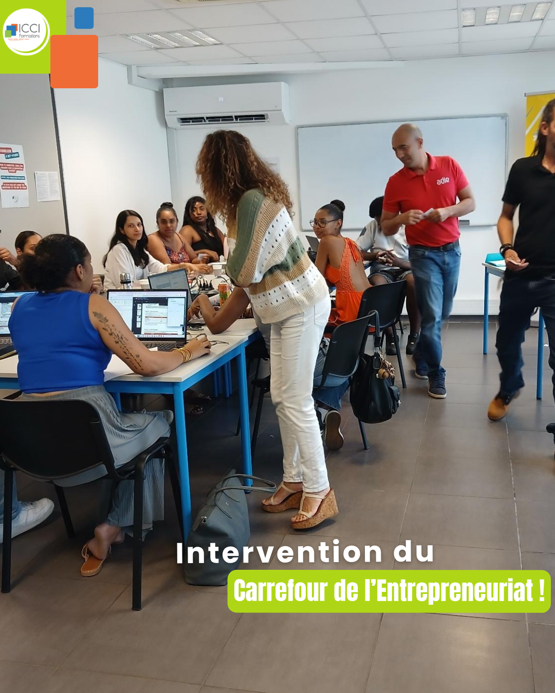 Intervention du Carrefour de l'Entrepreneuriat 14 carrefour de lentrepreneuriat